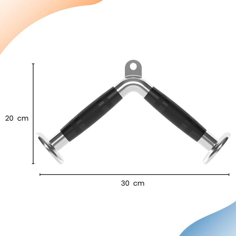 Tricep - Ensemble de fixation pour machine à câble - Accessoire de machine à câble pour salle de sport à domicile