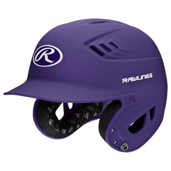 Rawlings R16MJ Matte Youth Helmet Color Purple (casque pour jeunes)