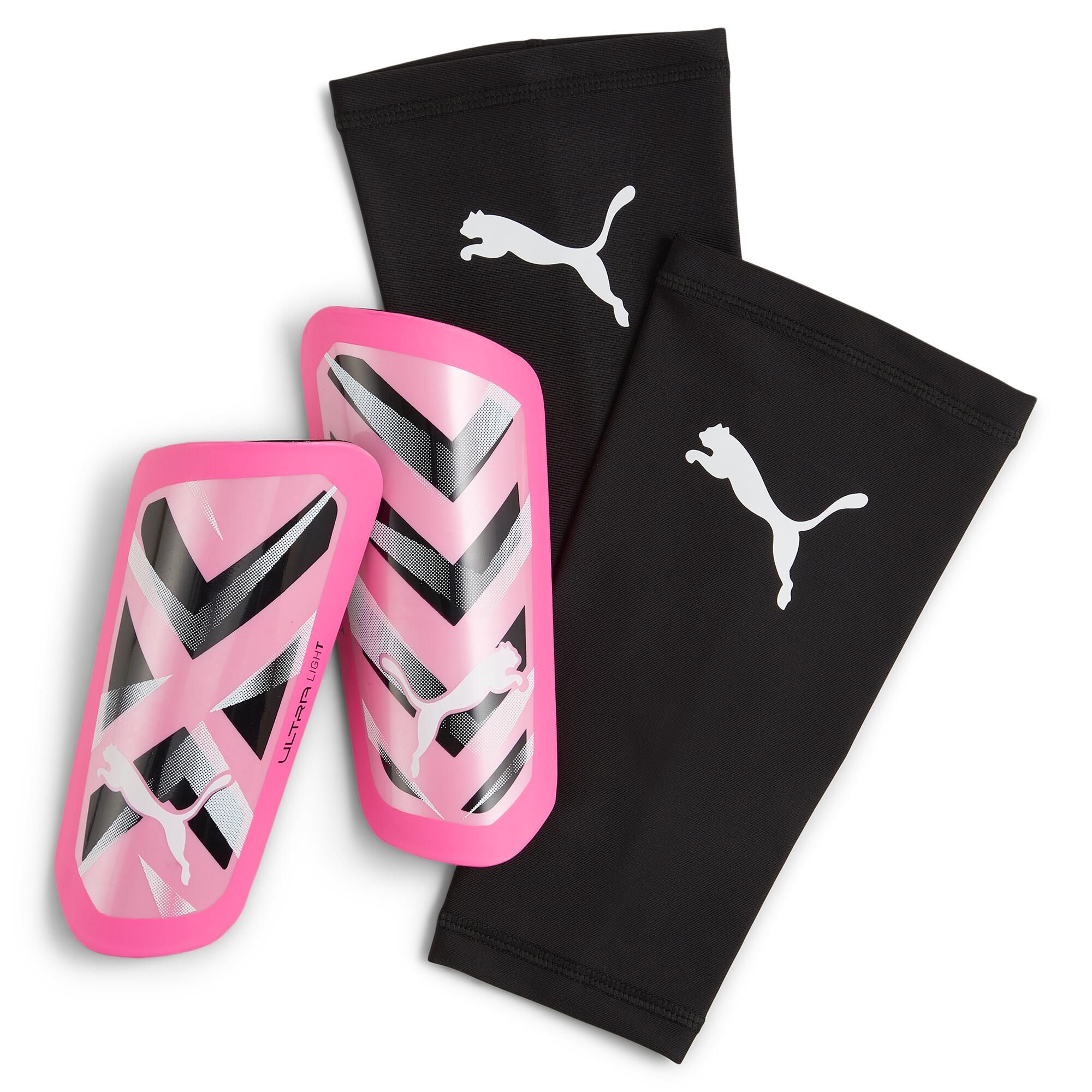 Parastinchi da calcio ULTRA Light Sleeve PUMA Poison Pink White Black 2/2