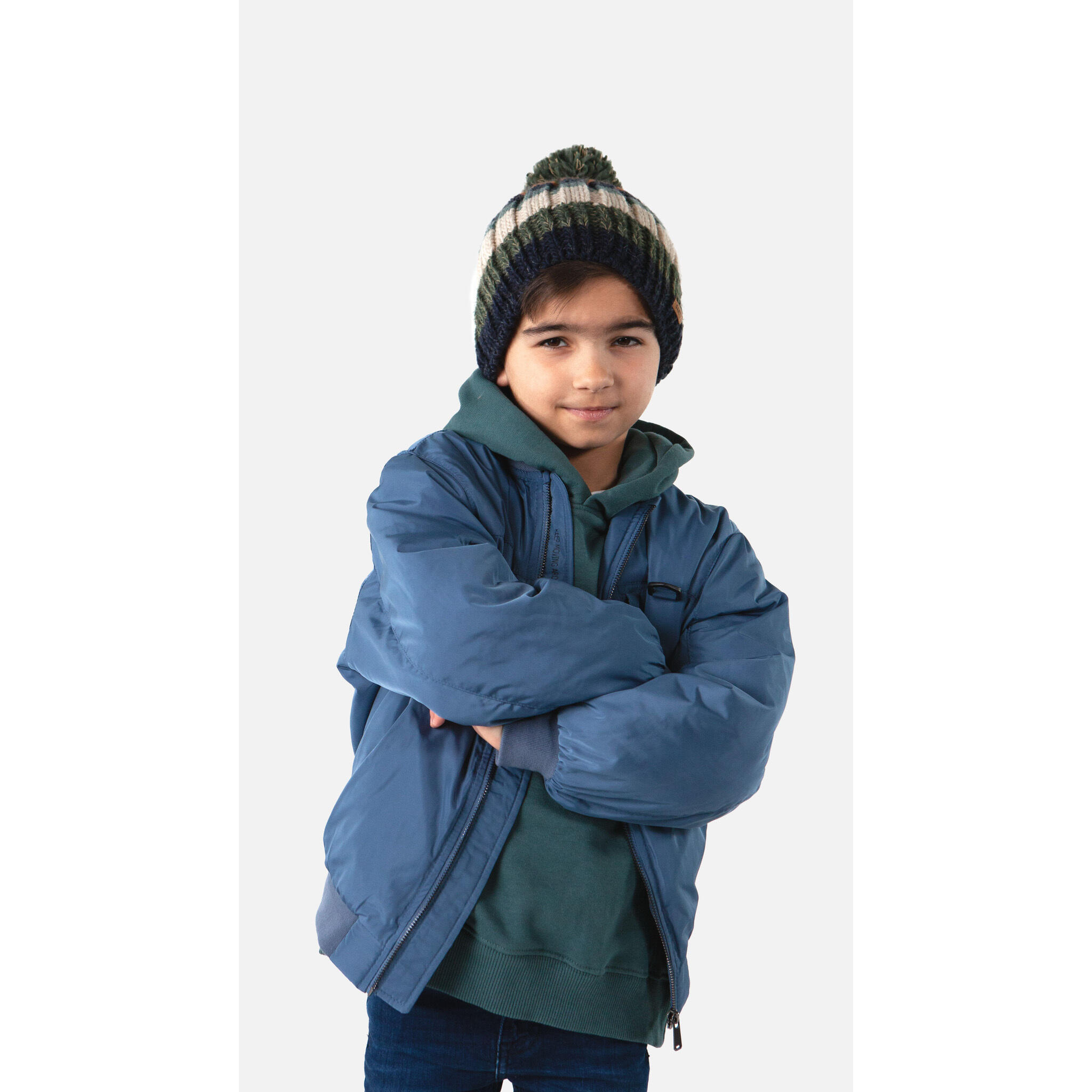 BARTS bonnet JR BUCK BEANIE - DENIM 2/2