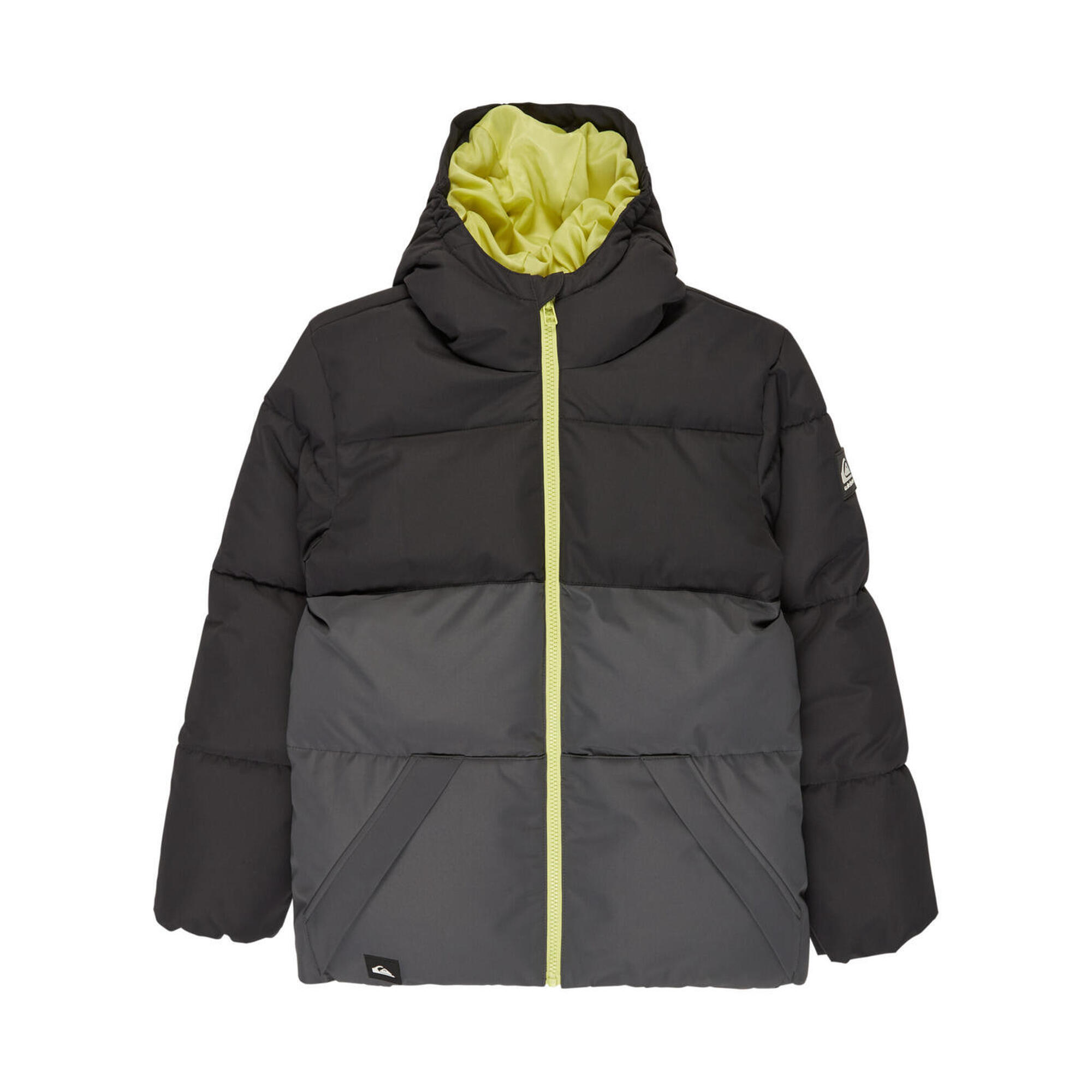 Quiksilver - Veste De Snow Final Word Noir Garçon - Doudoune Synthétique - Noir - 10 À 12 Ans - Decathlon