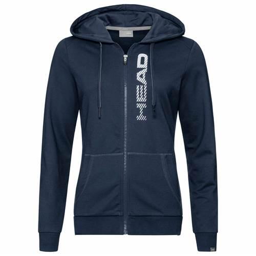 Head - Club Greta Hoodie Fz Women - Sweat-shirt - Bleu - 36 Xs - Decathlon