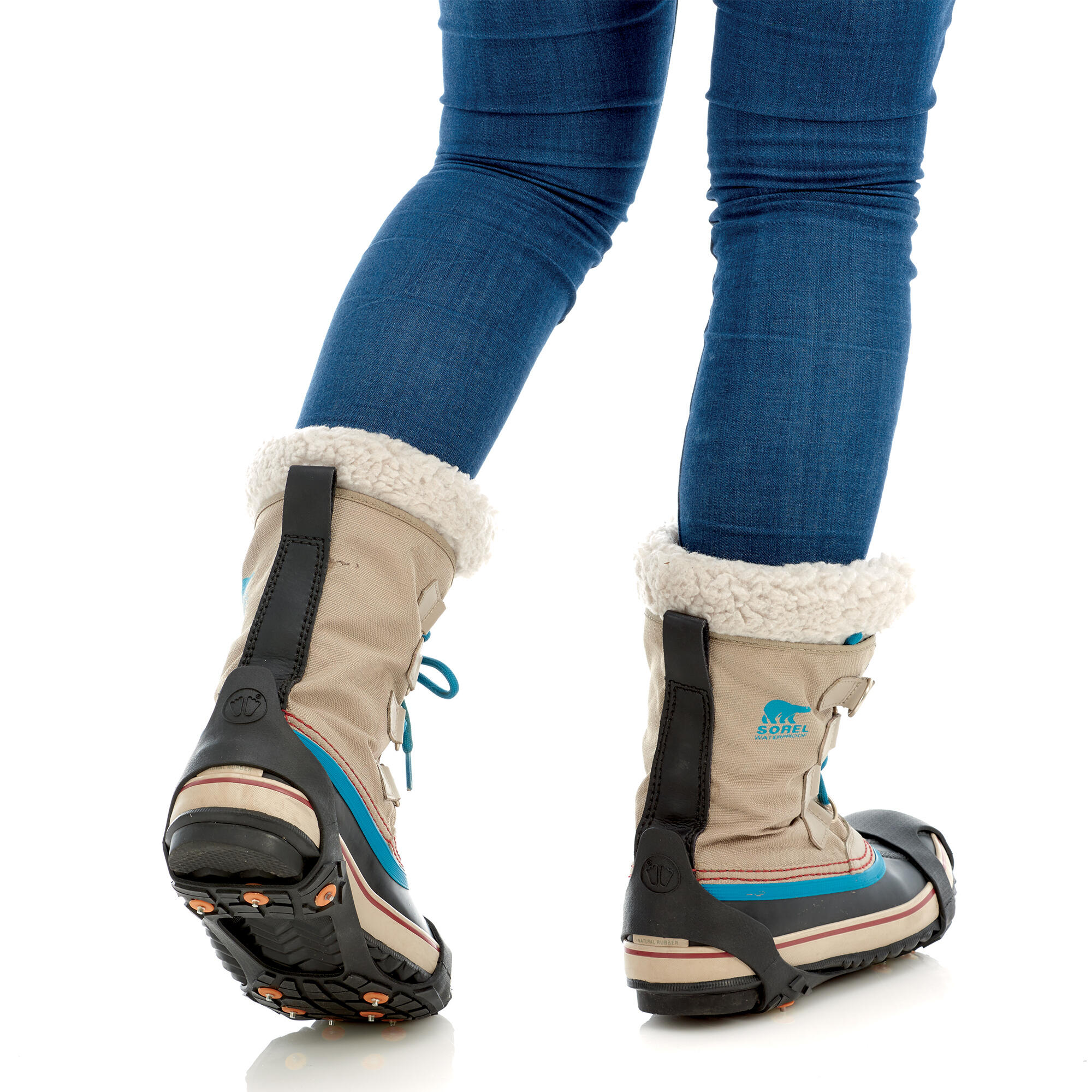 Éléments antidérapants et légers, marche sur neige ou verglas - Walk Traction 3/7