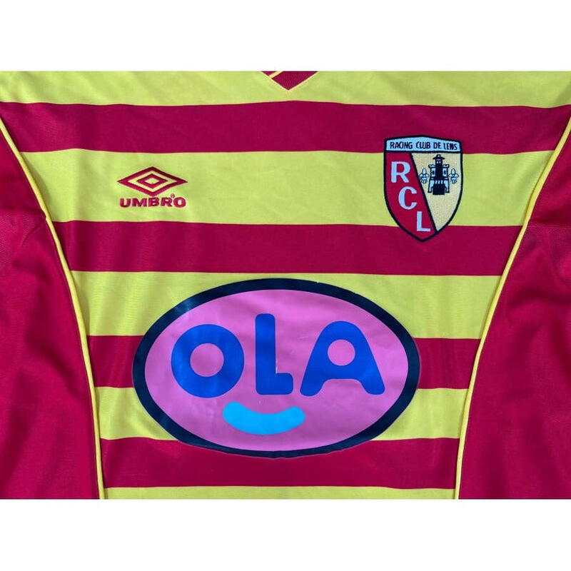 Reconditionné - Maillot vintage RC Lens  saison 2000-2001 - Très Bon État