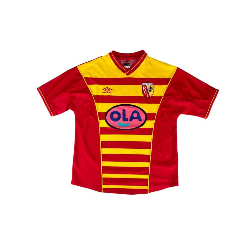 Reconditionné - Maillot vintage RC Lens  saison 2000-2001 - Très Bon État