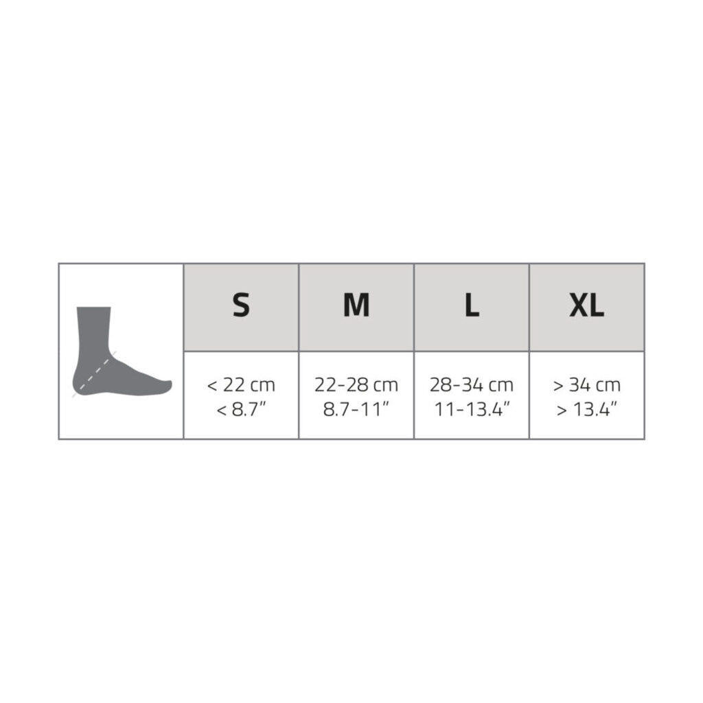Pure2improve Knöchelbandage (Schwarz, 28cm × 11cm, M) 4/7
