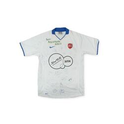 Reconditionné - Maillot foot Valenciennes SUEZ SITA dédicacé 2009-2010 - Bon Ét