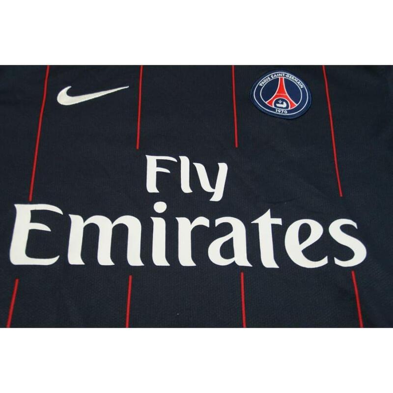 Reconditionné - Maillot PSG vintage  #11 ERDING 2009-2010 - Bon État