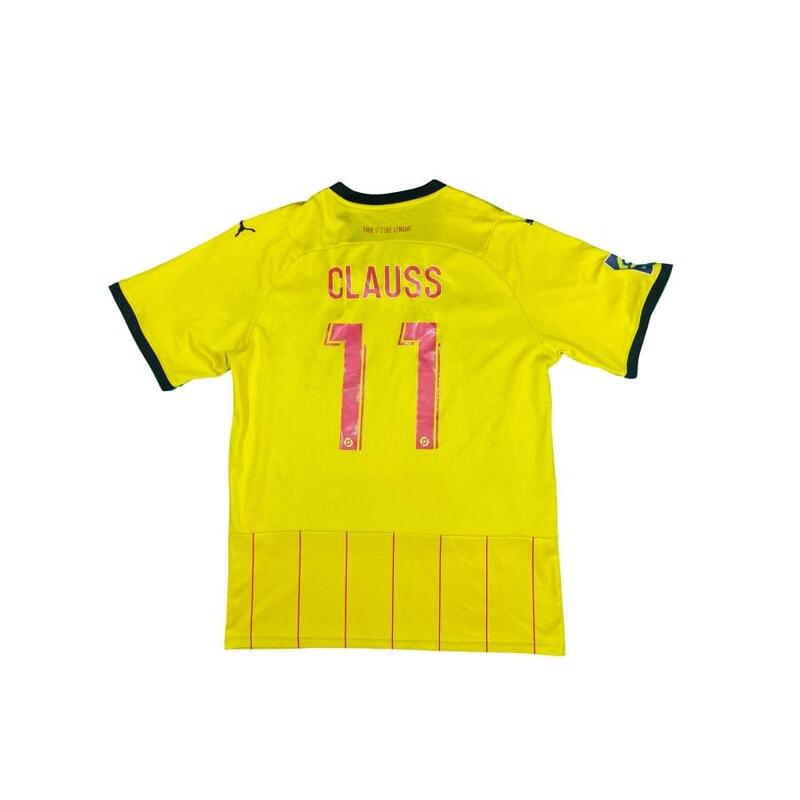 Reconditionné - Maillot foot vintage  RC Lens #11 Clauss saison 2020-2021 - Bon