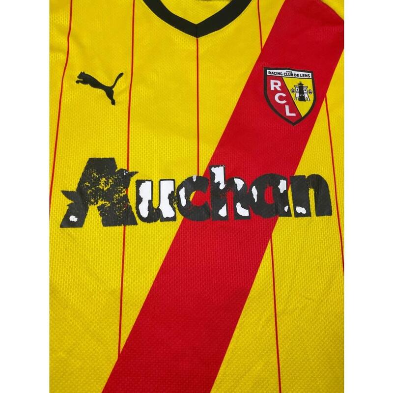 Reconditionné - Maillot foot vintage  RC Lens #11 Clauss saison 2020-2021 - Bon