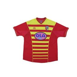 Reconditionné - Maillot foot vintage RC Lens 2000-2001 - État Correct