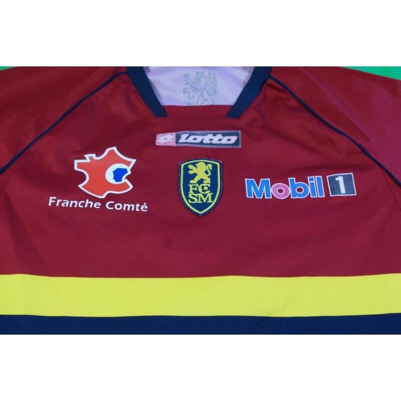 Reconditionné - Maillot  Sochaux vintage  #9 DAVIES 2009-2010 - État Correct