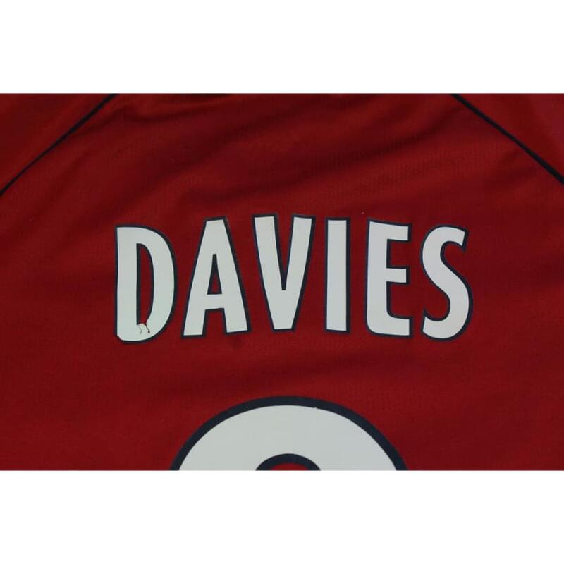 Reconditionné - Maillot  Sochaux vintage  #9 DAVIES 2009-2010 - État Correct