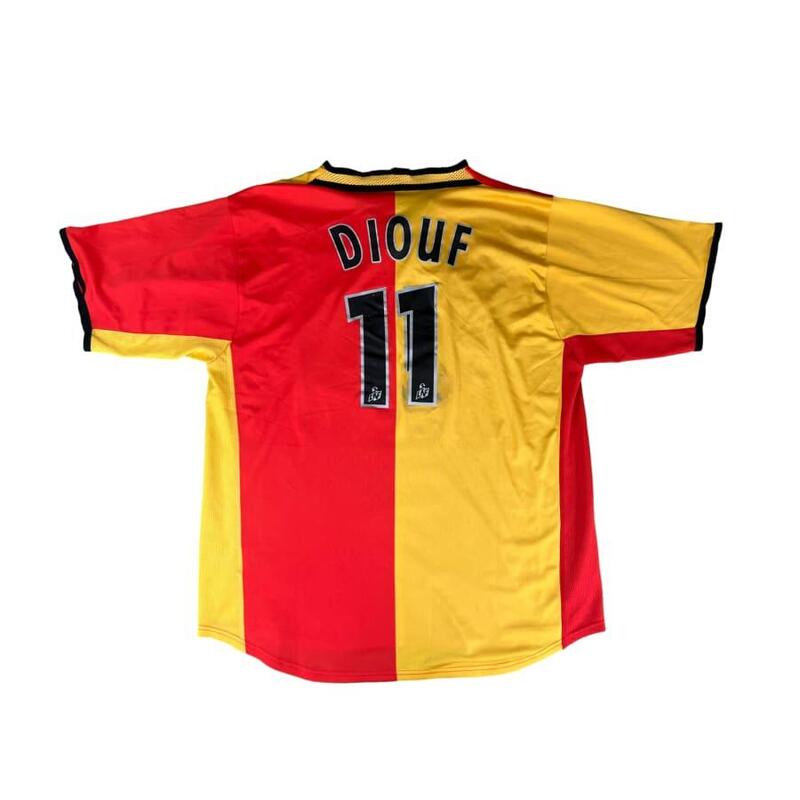 Reconditionné - Maillot vintage RC Lens  saison 2001-2002 - État Correct
