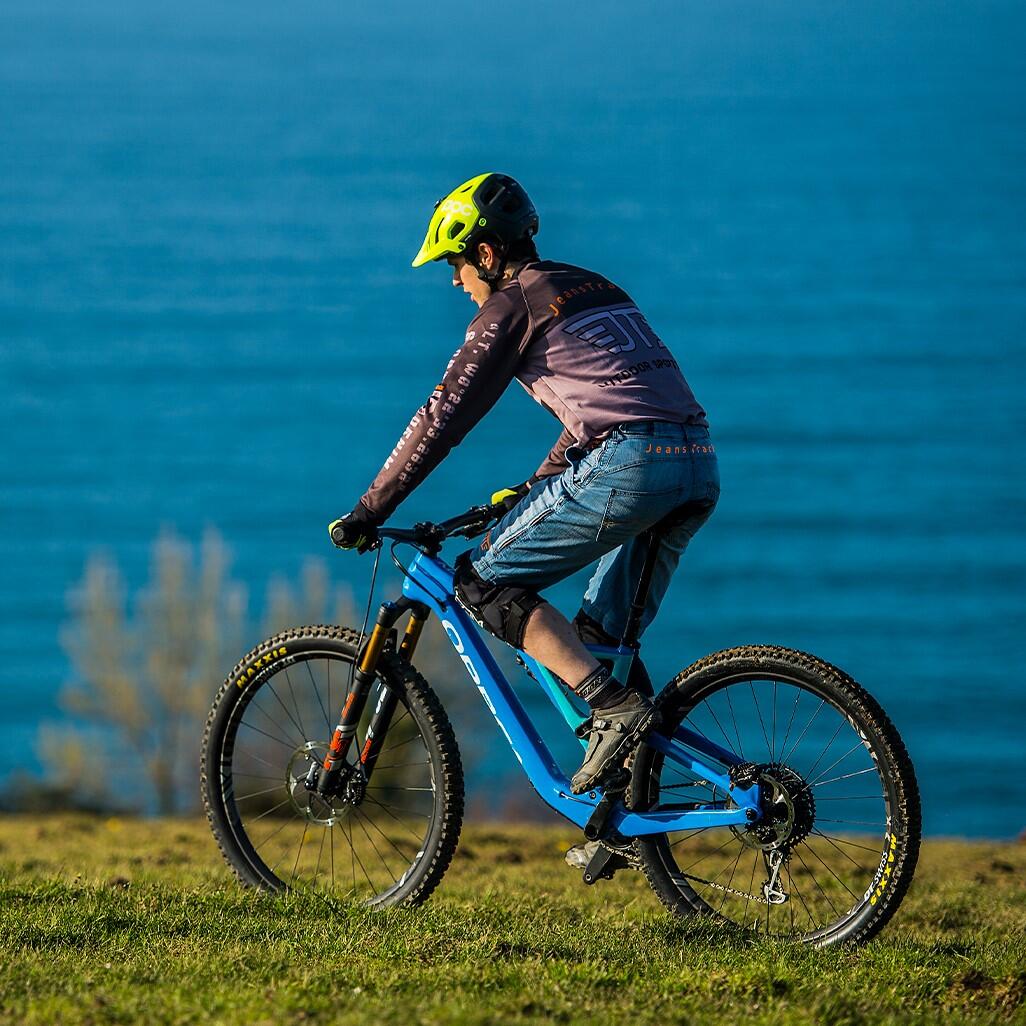 Pantalón Mountain Bike (MTB) Heras Fluor Jeans 4/5