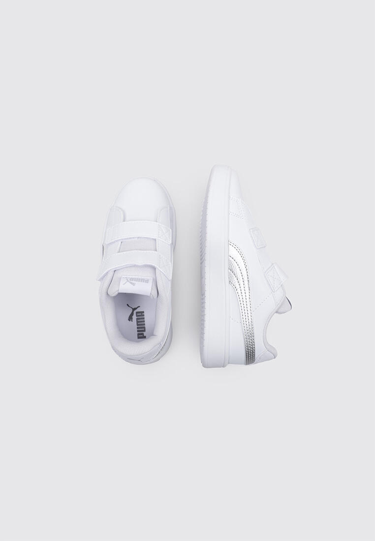 Chaussure de randonnée Baskets Enfants Puma RICKIE CLASSIC PS Blan 5/6