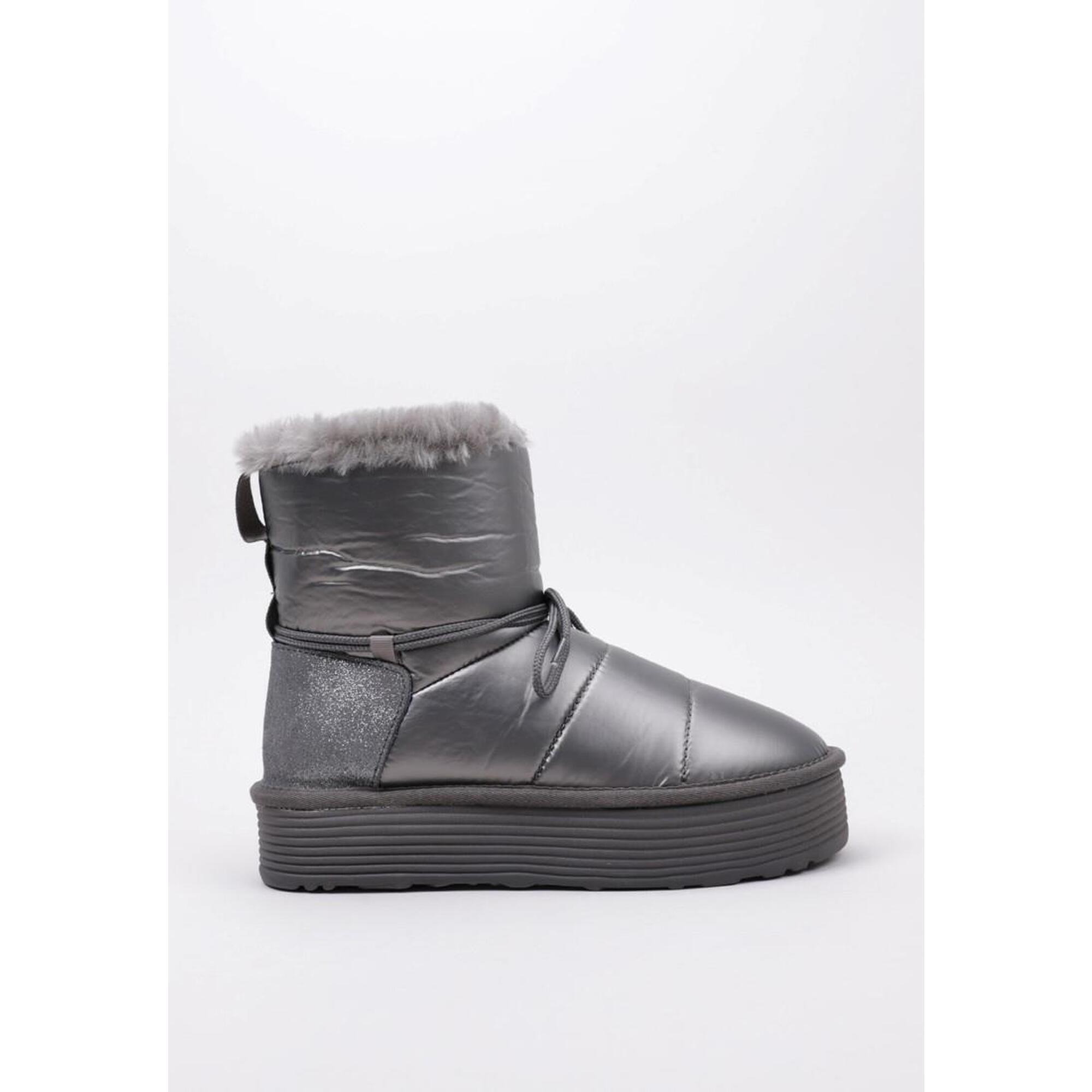 Krack Core - Bottes Femme Krack Core Nisa Plateforme Gris, Talon 4 Cm - Bottes - Gris - 36 - Decathlon