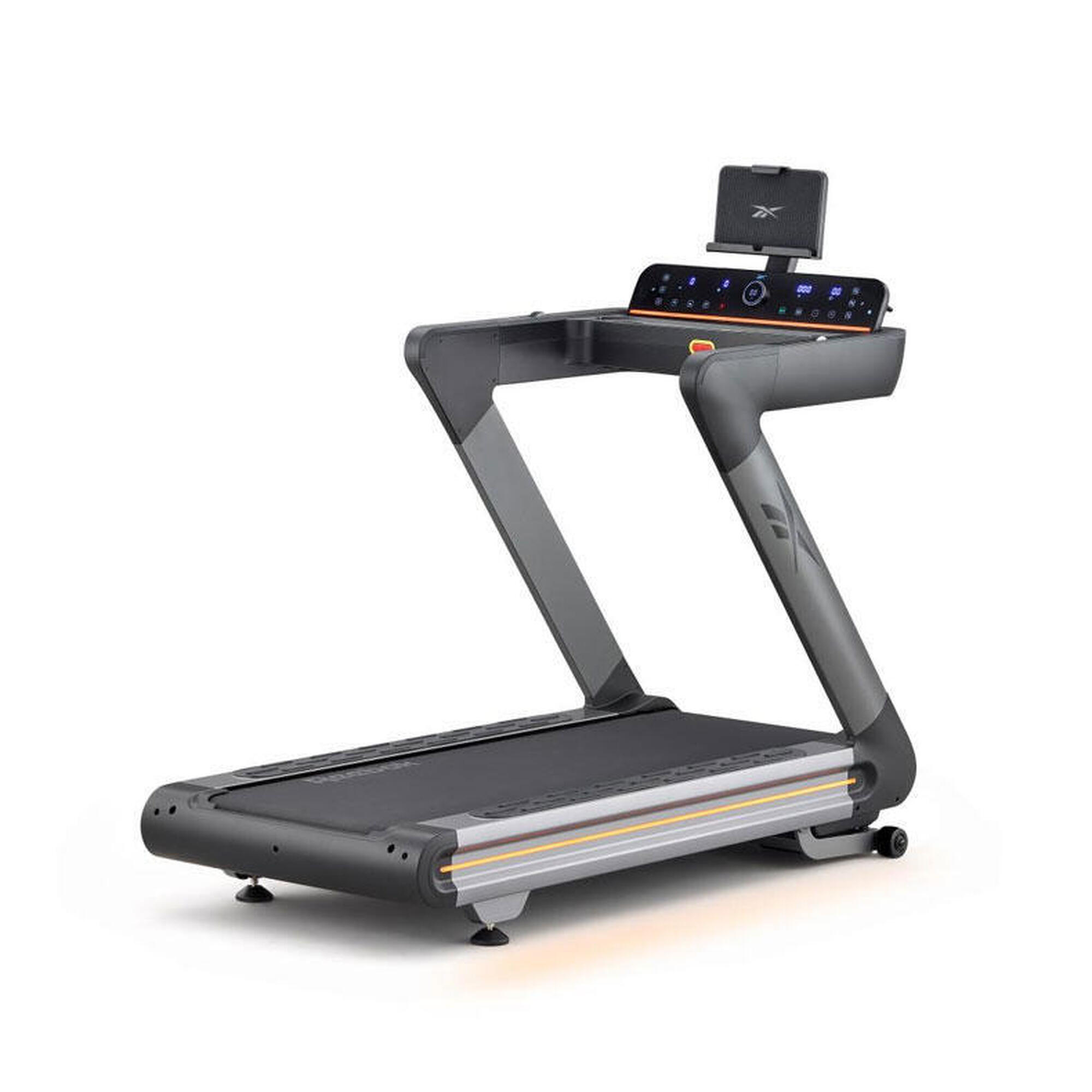Reebok - Tapis De Course Z-tech Dc - Kinomap Et Zwift - 20km/h - 154x55cm - 2,5ch - Led - Tapis De Course - Noir - Taille Unique - Decathlon