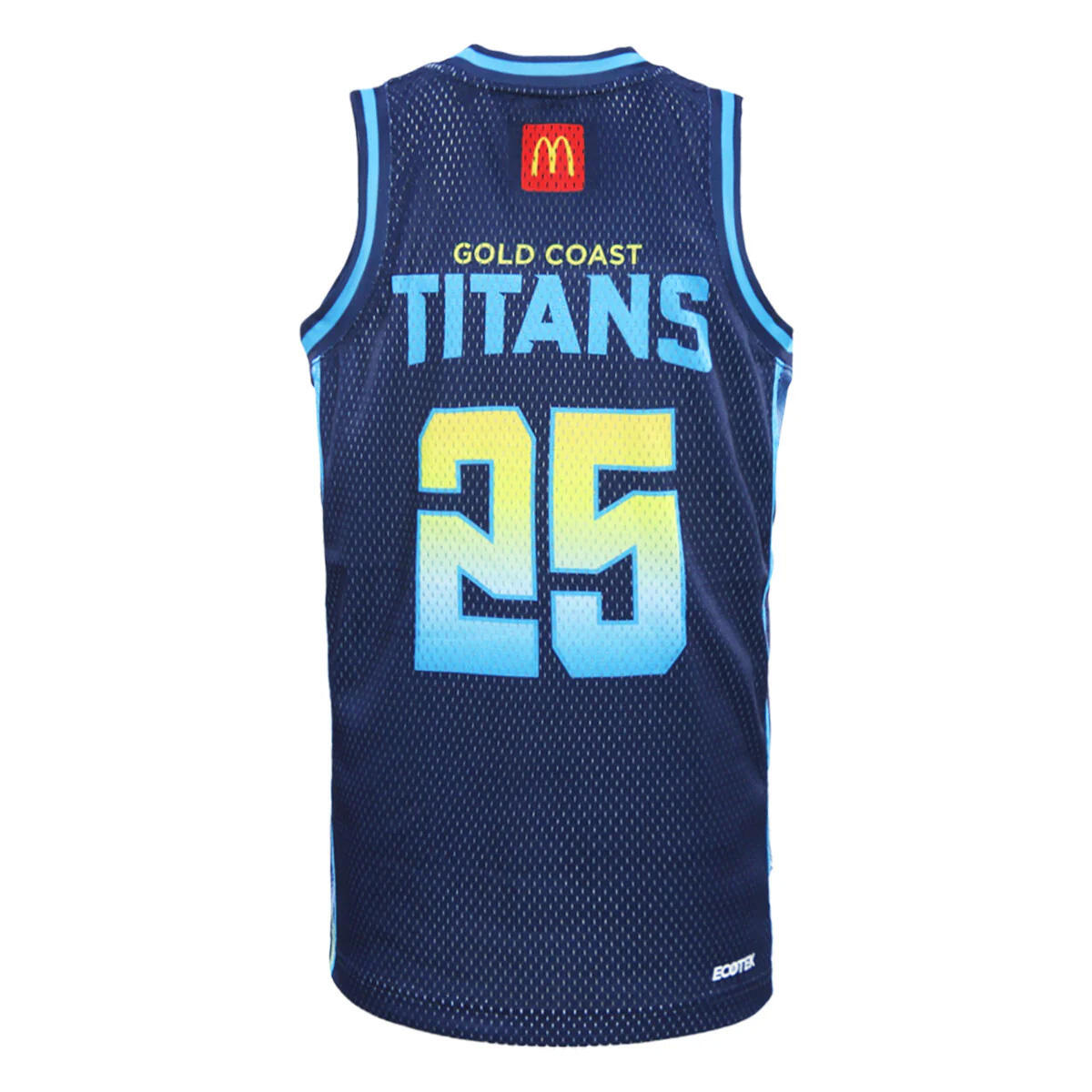 Canotta Basketball Uomo Gold Coast Titans NRL Blu Marina 2/4