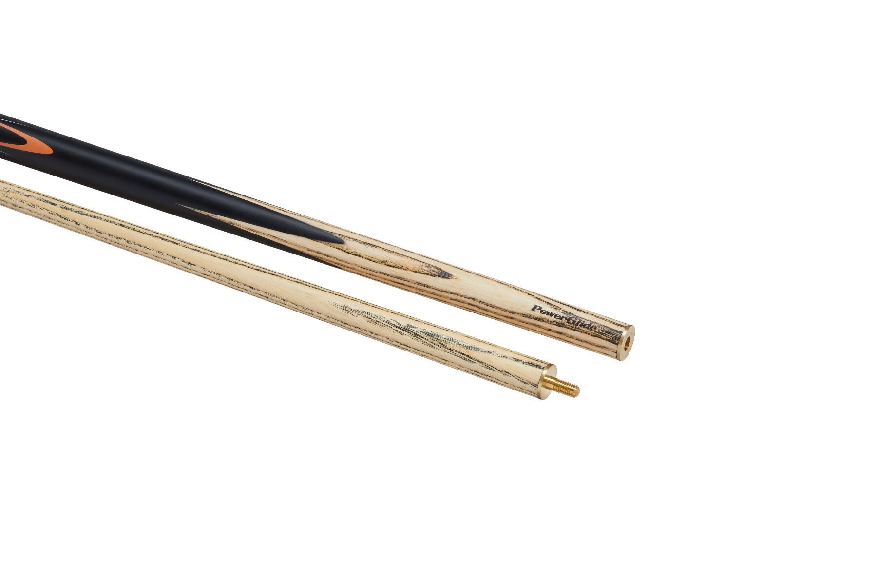 PowerGlide Vibe 2 Piece Snooker Cue Ash Wood Shaft 4/7