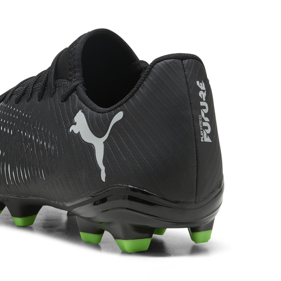 Buty piłkarskie FUTURE 8 PLAY FG/AG PUMA Black Cool Light Gray Fluo Green