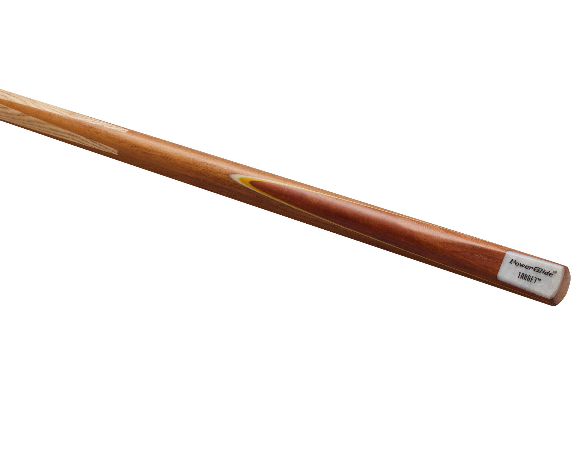 PowerGlide Target 2 Piece Snooker Cue Ash Wood Shaft 3/6