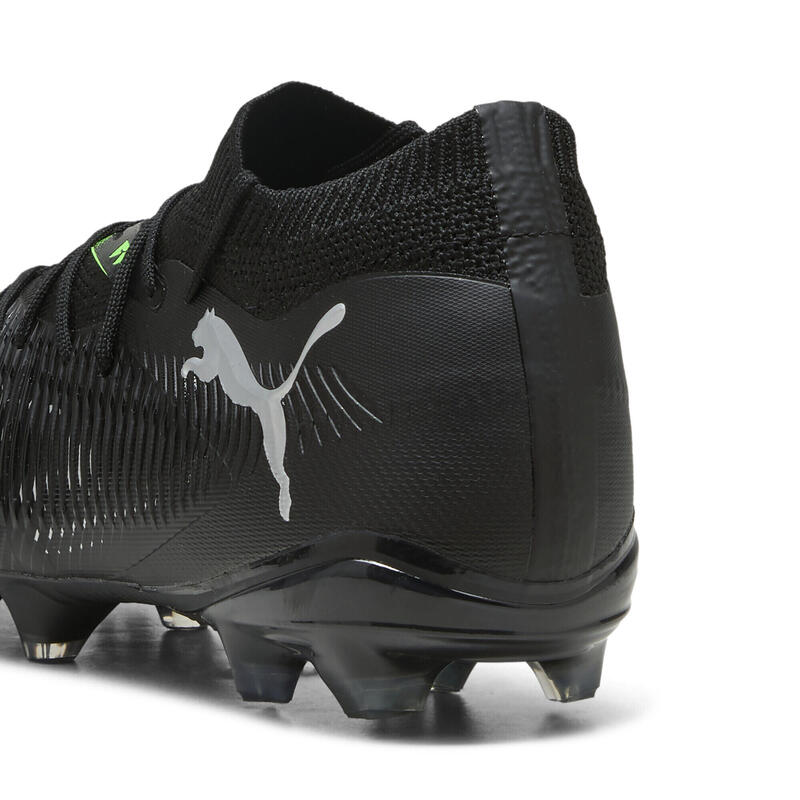 Buty piłkarskie FUTURE 8 MATCH FG/AG PUMA Black Cool Light Gray Fluo Green