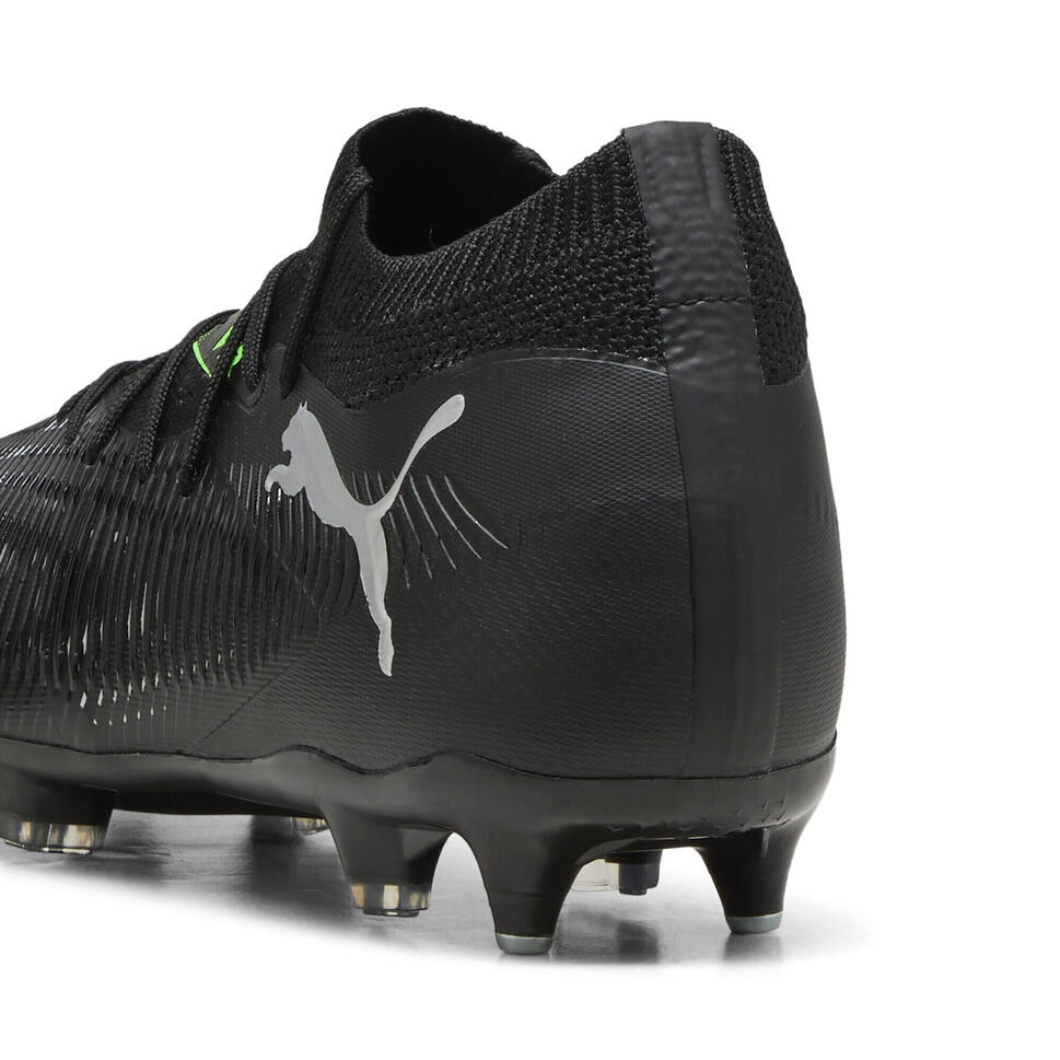 Buty piłkarskie FUTURE 8 MATCH MxSG PUMA Black Cool Light Gray Fluo Green
