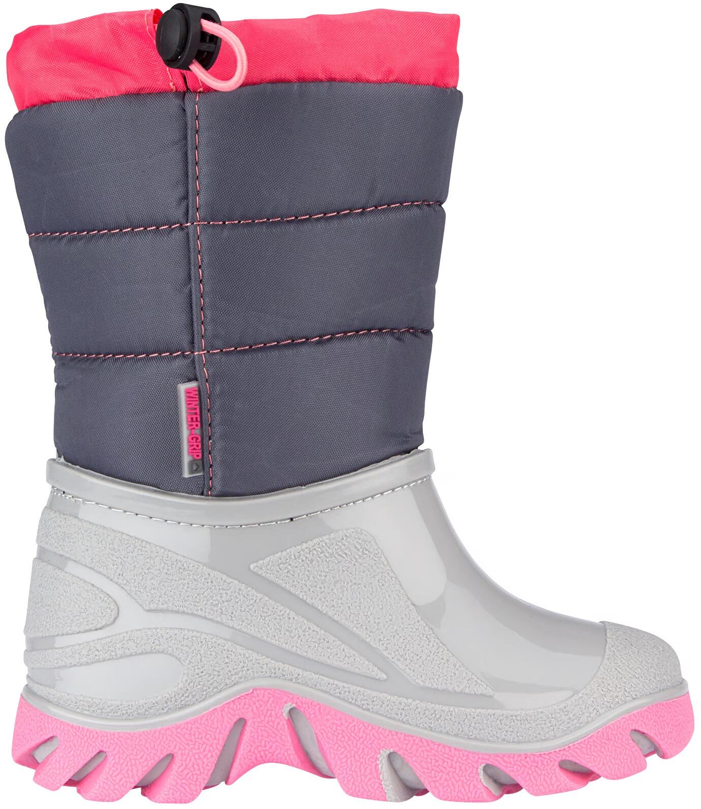 Cizme de zapada Winter-Grip WELLY WALKER, gri/roz, 28/29