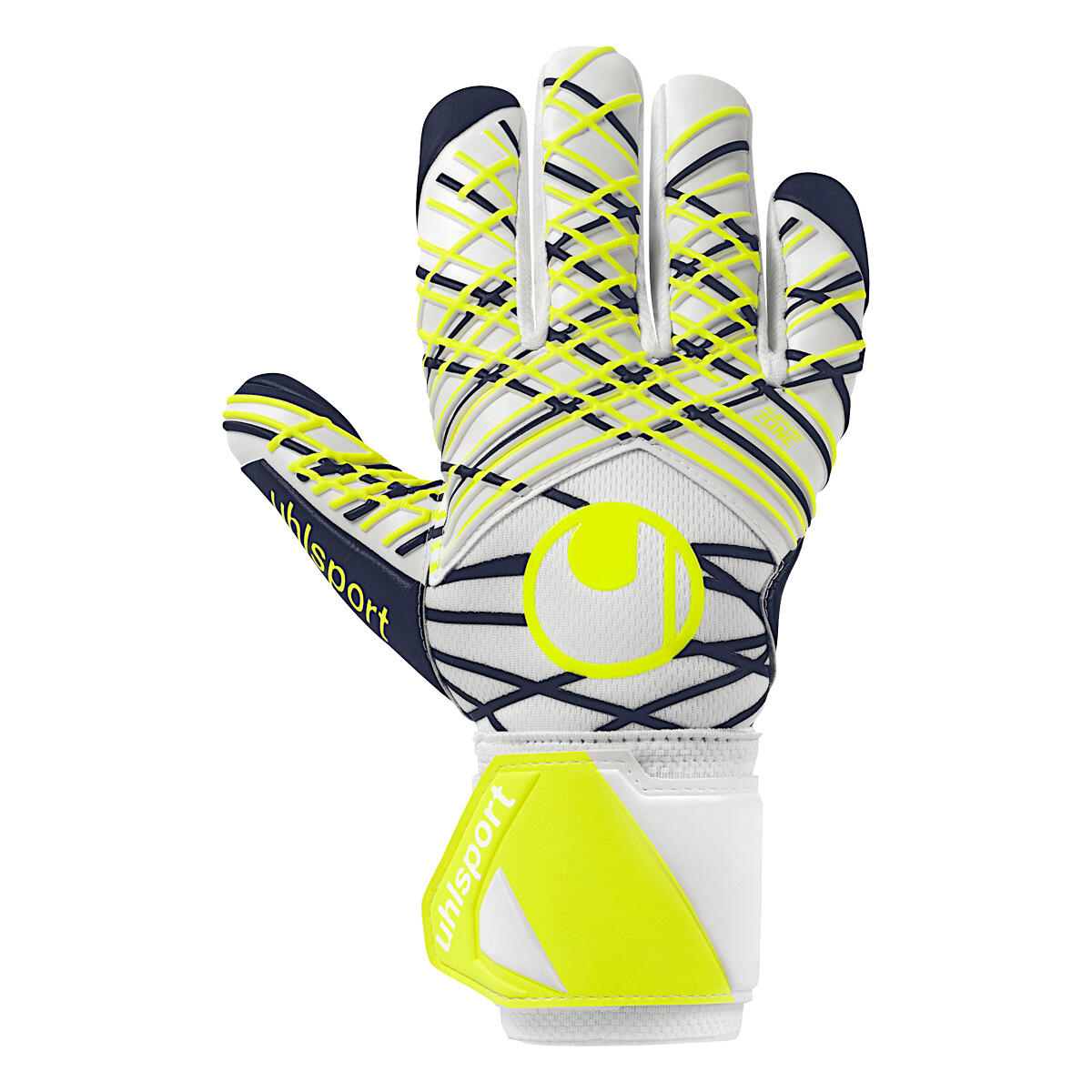 Uhlsport - Gants De Gardien De But Absolutgrip Hn Pro Jr. Uhlsport - Gants De Gardien - Blanc|jaune|noir - 4 - Decathlon