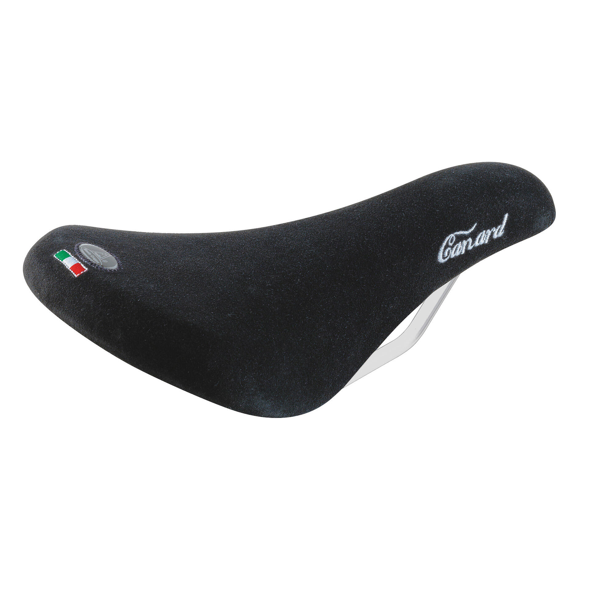 Selle Monte Grappa Monte grappa zadel canard leer zwart 2/4