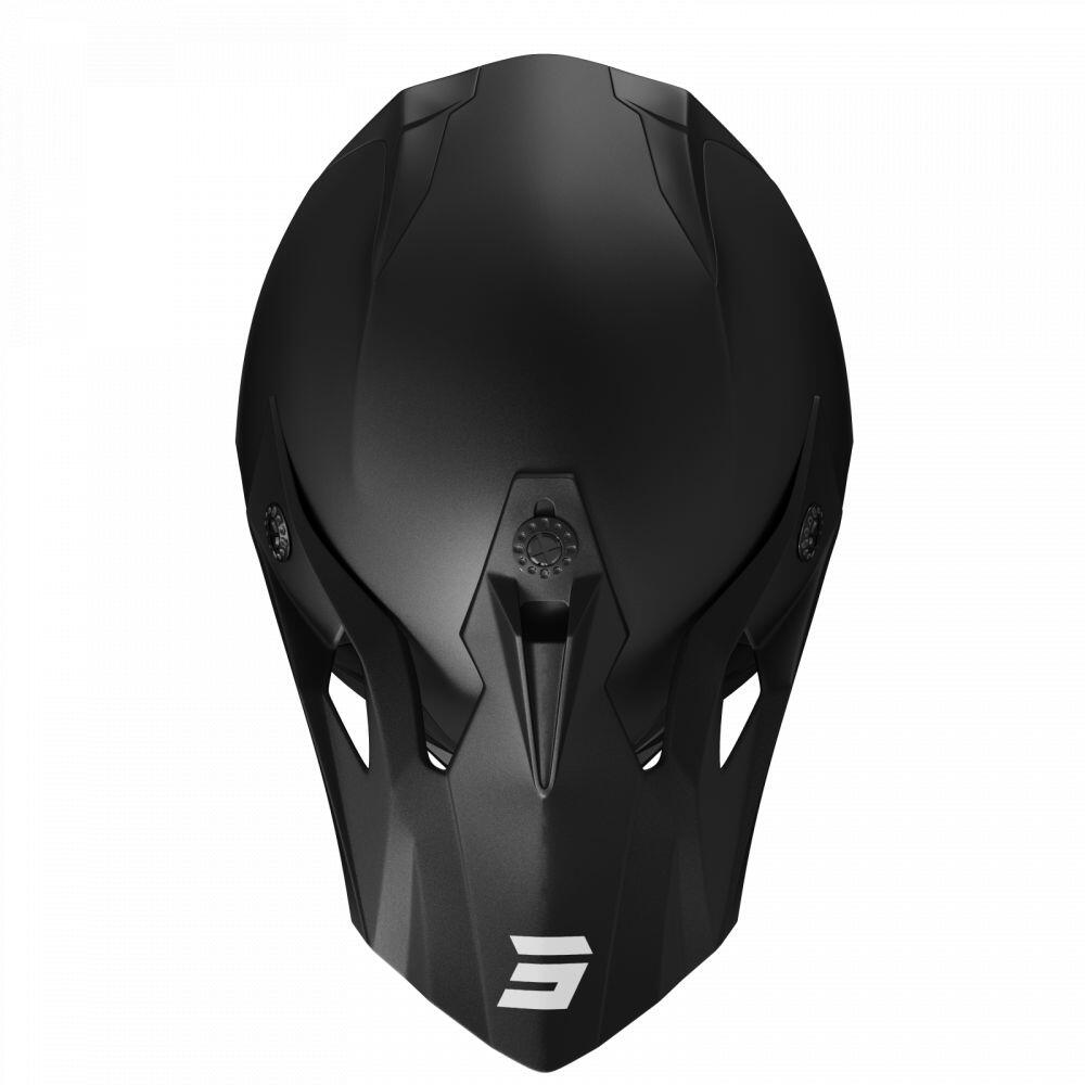 Capacete Integral MTB/BMX Shot Pulse Solid Preto 2.0 Adulto 2/3