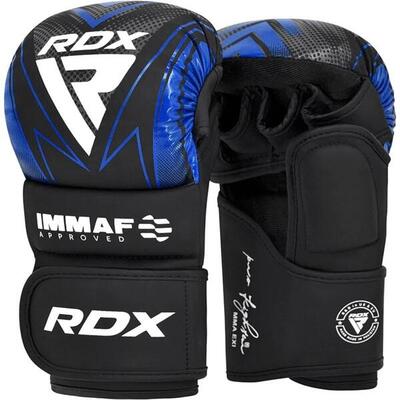 Immaf shooter grappling gloves mma blauw - maat: xxxl