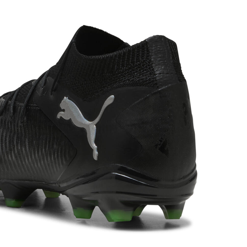 Buty piłkarskie FUTURE 8 PRO FG/AG PUMA Black Cool Light Gray Fluo Green