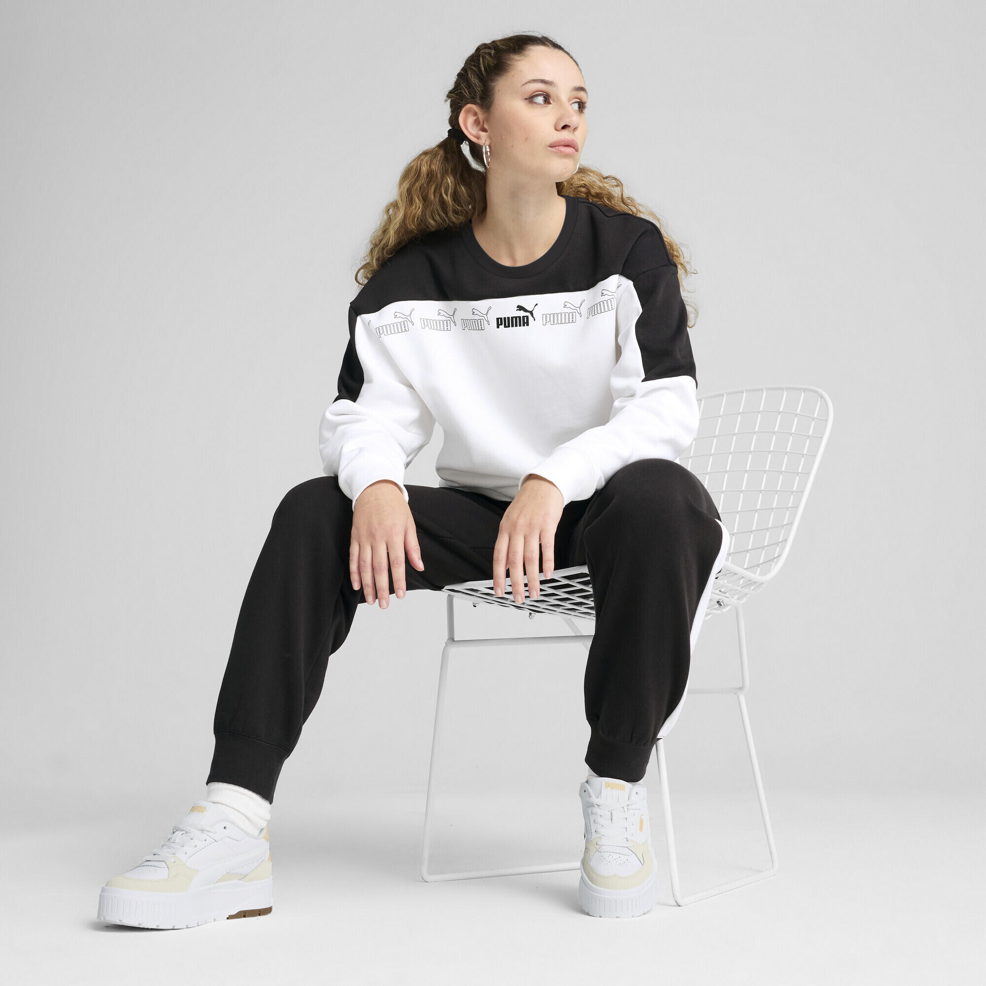 Around The Block Crewneck Damen PUMA 4/7
