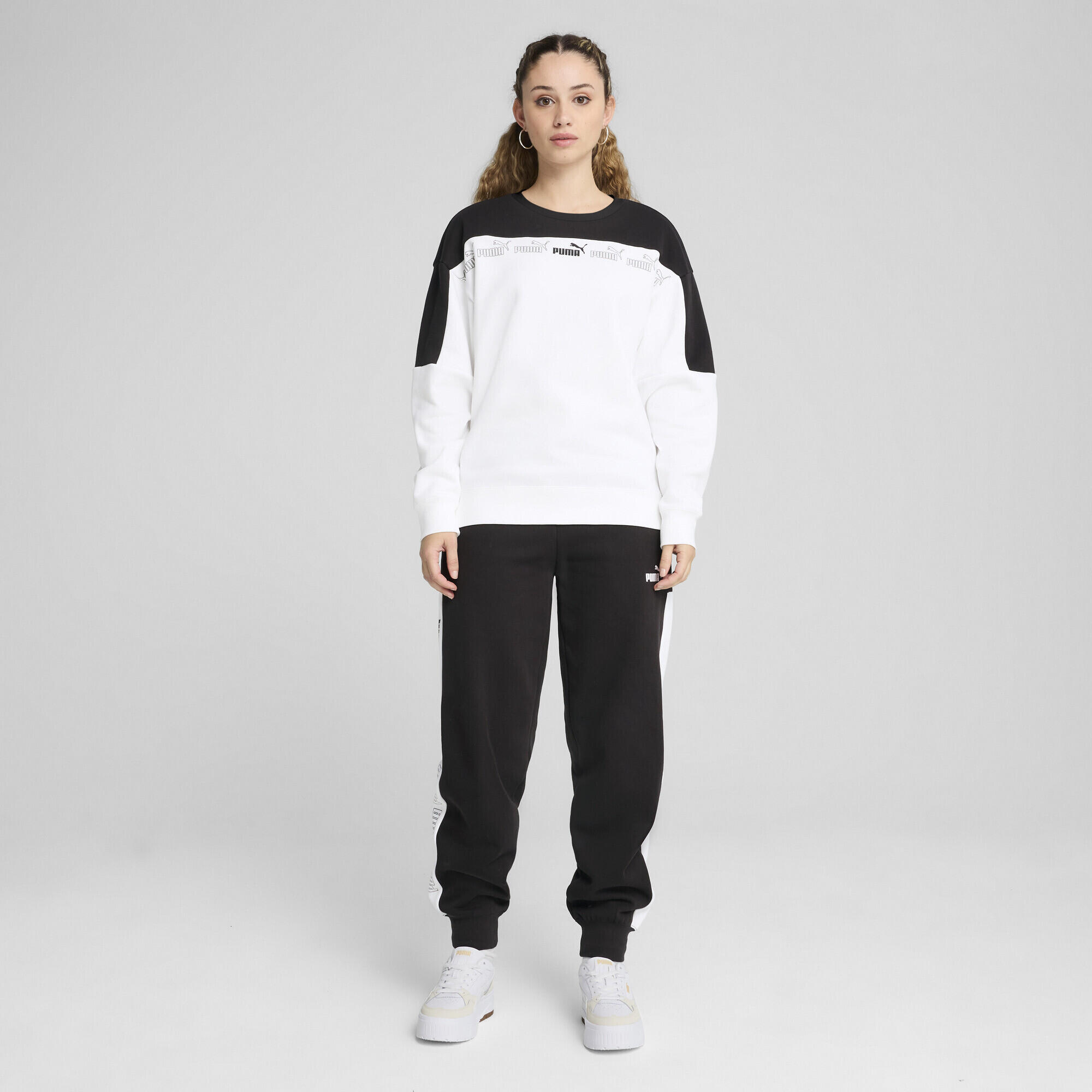 Around The Block Crewneck Damen PUMA 6/7