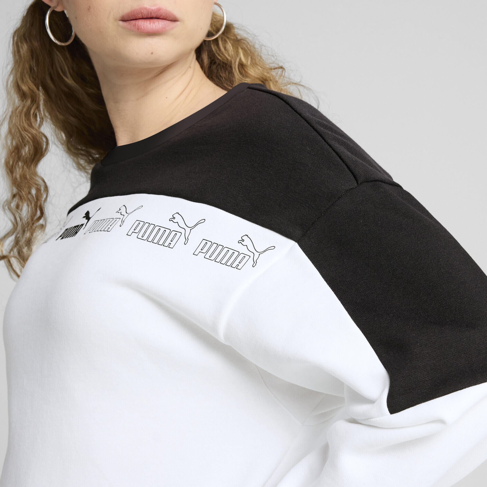 Around The Block Crewneck Damen PUMA 3/7
