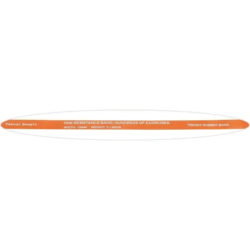 Gumiszalag Trendy Power Band extra gyenge narancssárga 2/4