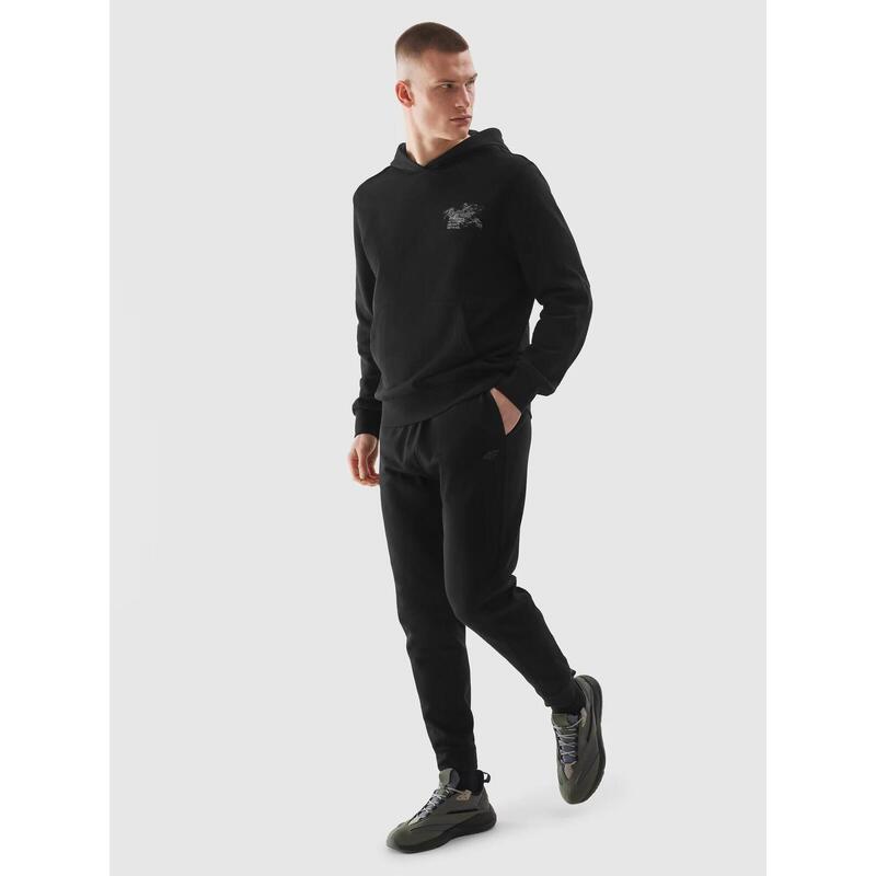 Pantaloni jogger 4F pentru bărbați - negri, XXL