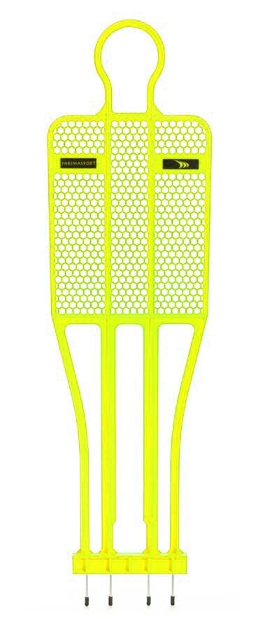 Mur piłkarski PRO 180cm pasywny obrońca czerwony 5/5