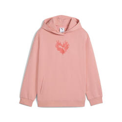 Hoodie Flaming Love Enfant et Adolescent PUMA Alpine Snow White
