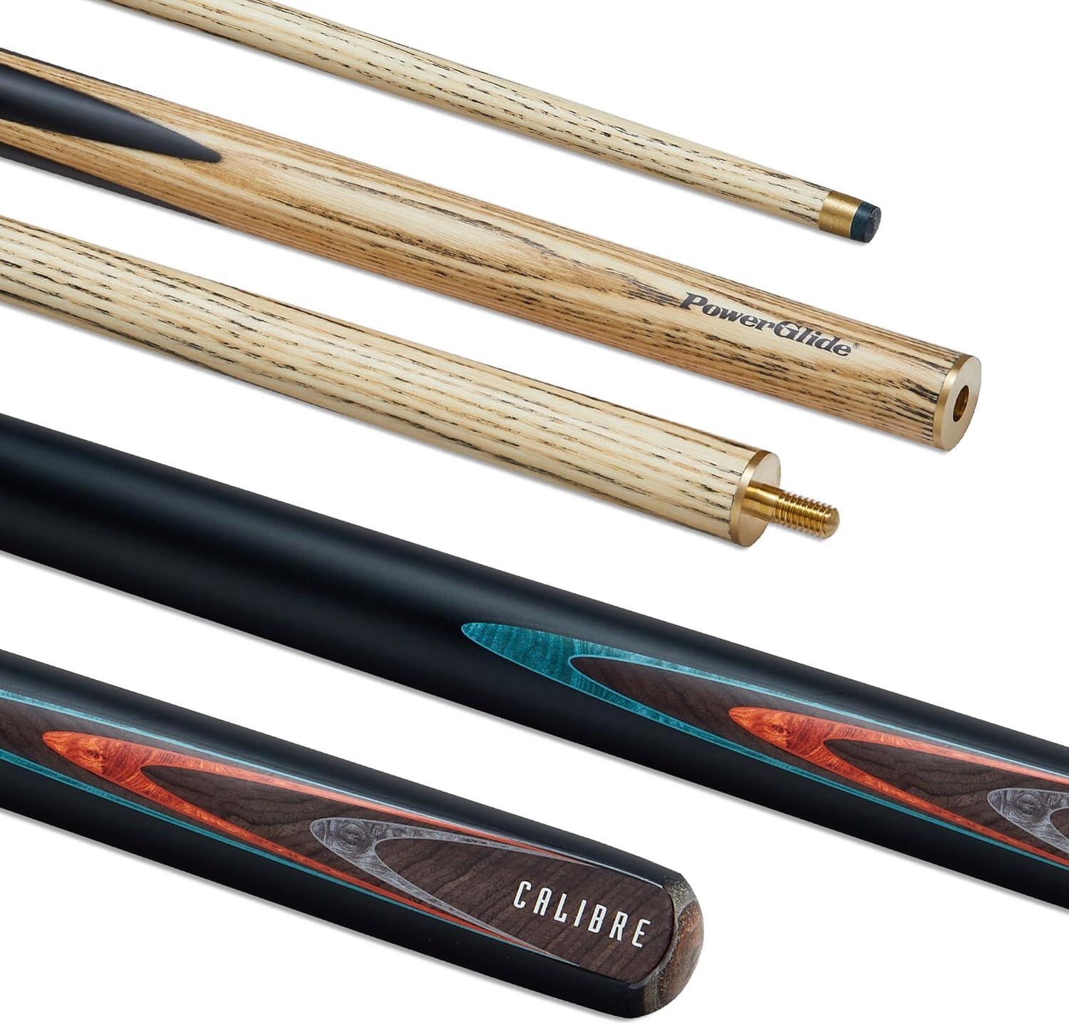 POWERGLIDE PowerGlide Calibre 2 Piece Snooker Cue Ash Wood Shaft
