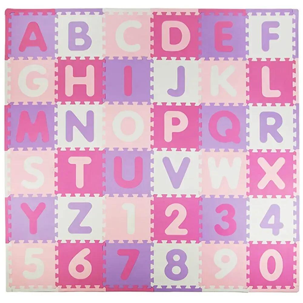 Szivacs puzzle szőnyeg inSPORTline Alfabino 30x30x1 cm, 36db 1/1