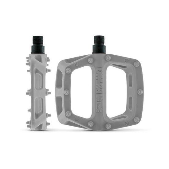 DMR V6 Platte Pedalen Grijs