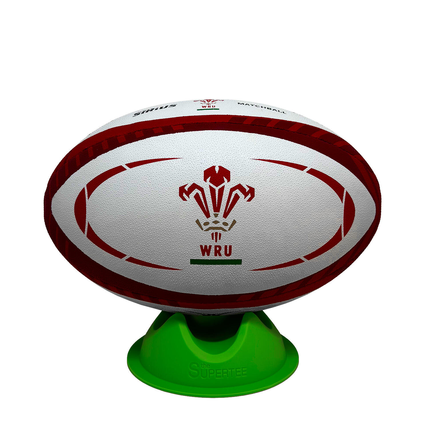 Gilbert Wales WRU Sirius Match Rugby Ball 2/5