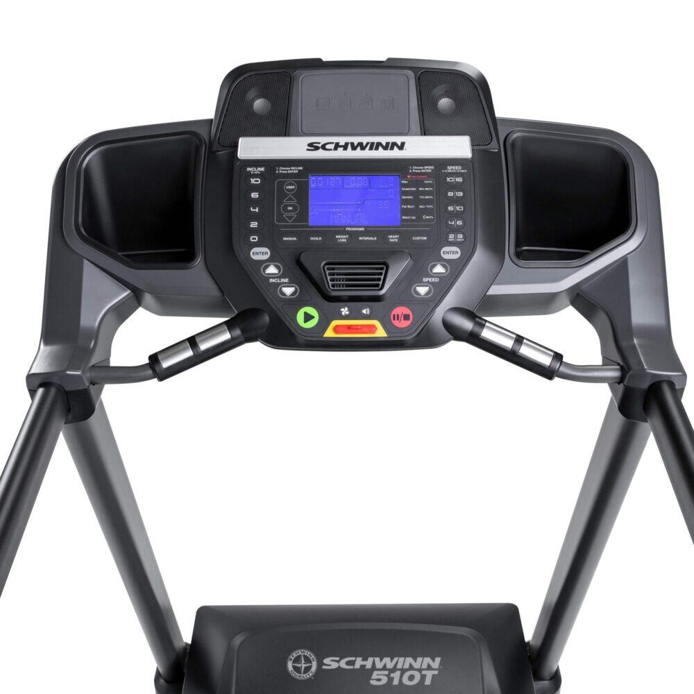 Laufband 510T mit elektrischer Steigungsverstellung von 0 - 10% 5/8