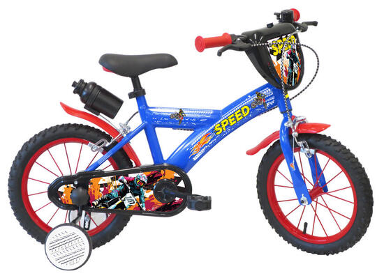 Vélo enfant SCH Speed 14" avec accessoires
