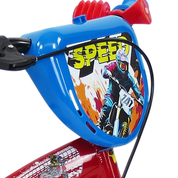 Bicicleta SCH Speed 12” para crianças com acessórios 5/6