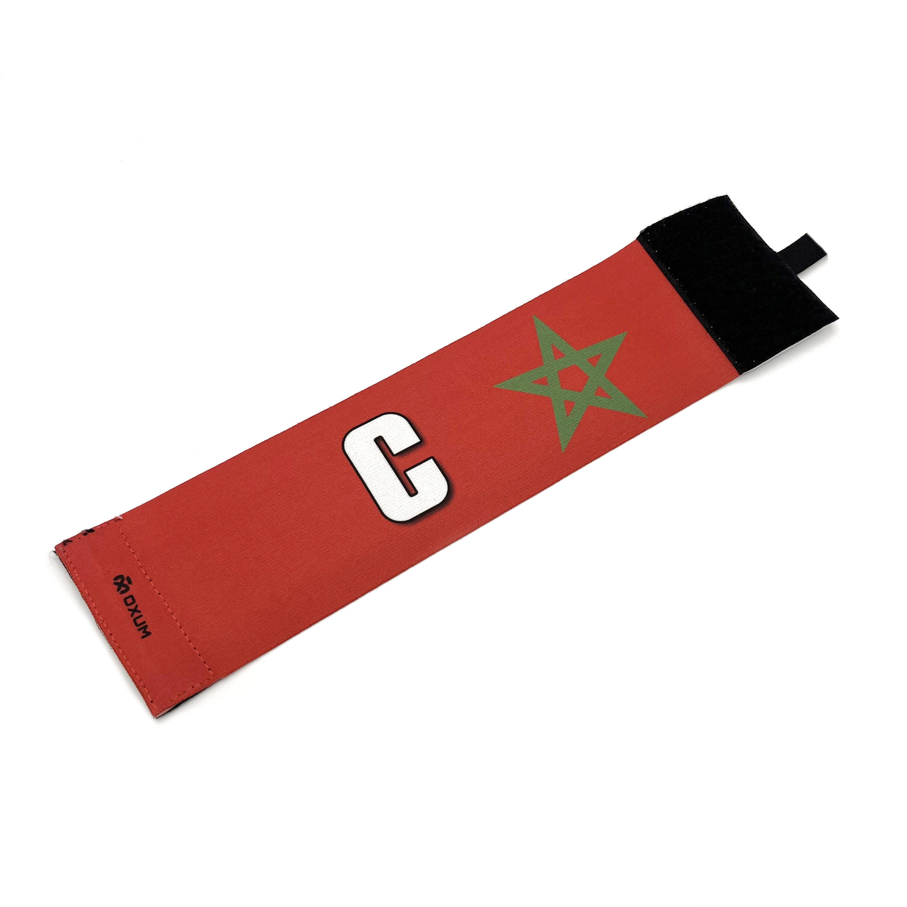 Oxum - Brassard De Capitaine Proud  Maroc Taille S - Brassard De Capitaine - Noir|rouge|vert - Taille Unique - Decathlon