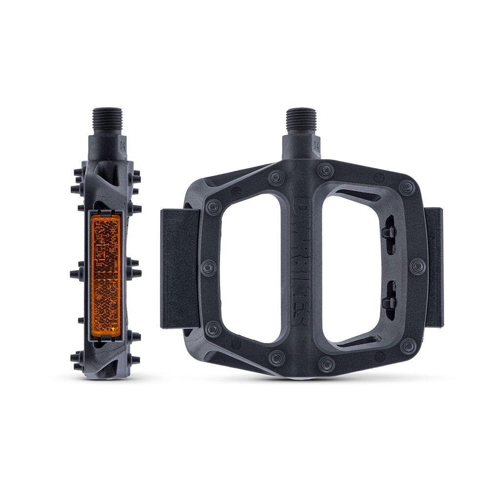 Pair of DMR V6 Flat Pedals Black